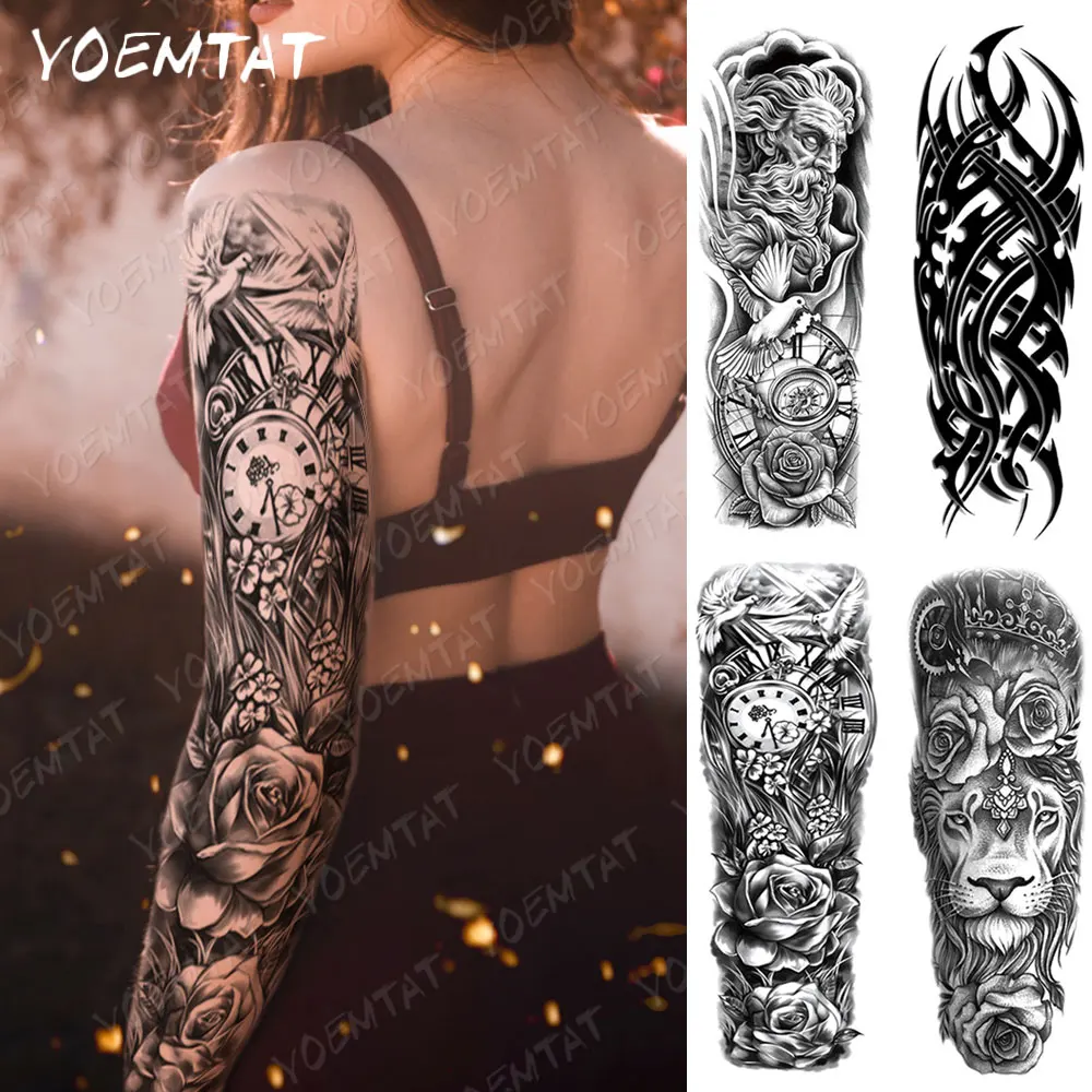 Flame Tattoo Sleeve: My Real Experience with This Water-Resistant Arm  Design for Work, Travel, and, image size:1000x1000