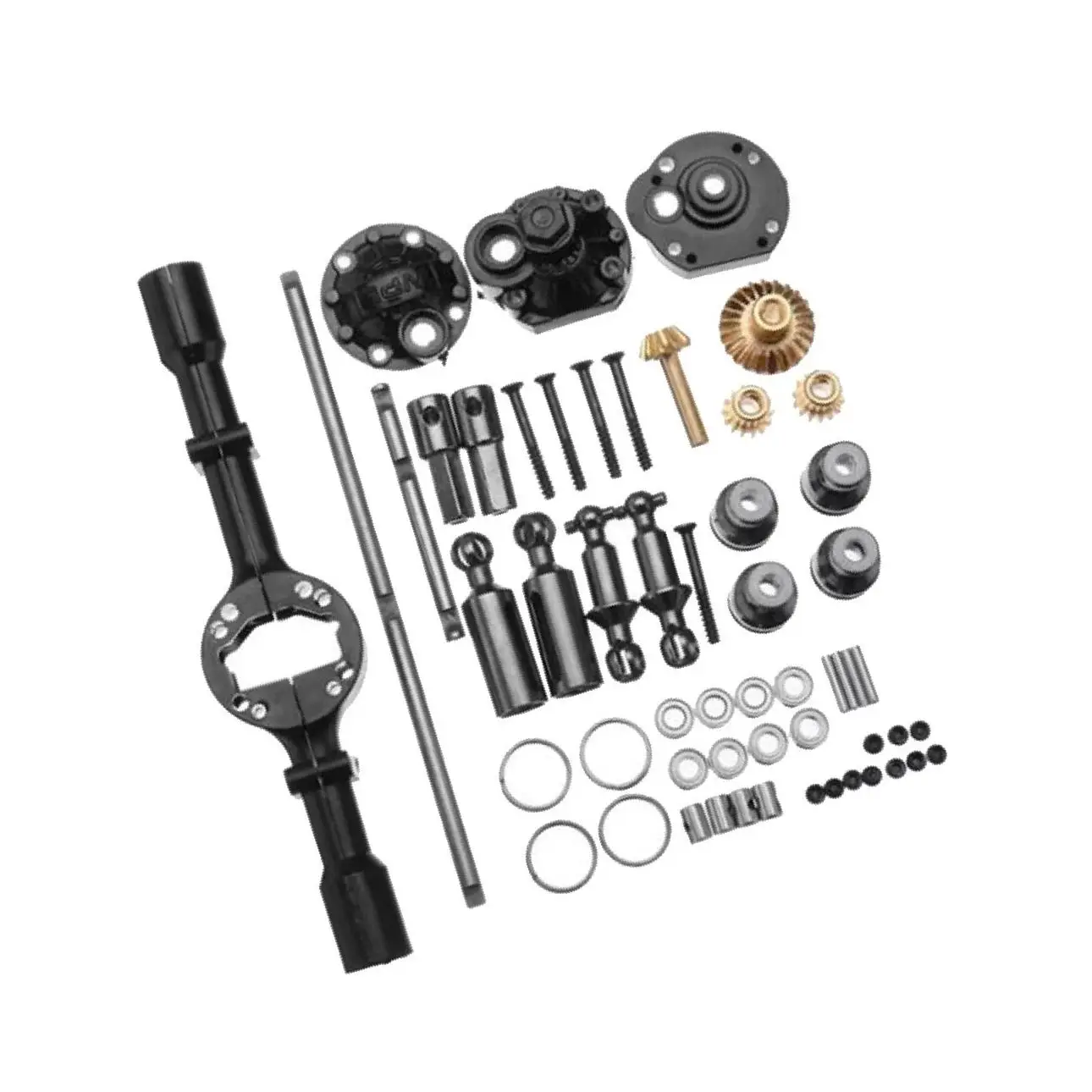 

Металлические шестерни для радиоуправляемого автомобиля, запасные части среднего моста для WPL B16 B36 JJRC Q60 Q63 Q64