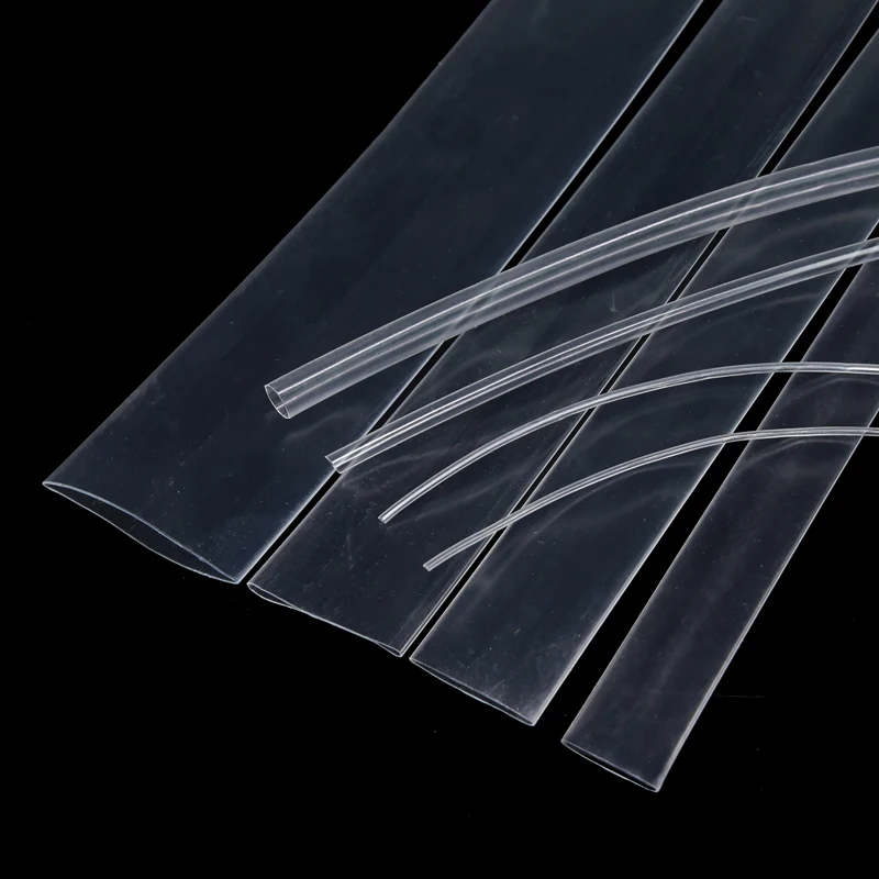 Heat shrink tubing 22mm 25mm 30mm 35mm 40mm 50mm Shrinkable Sleeve 2:1 600V Clear Color