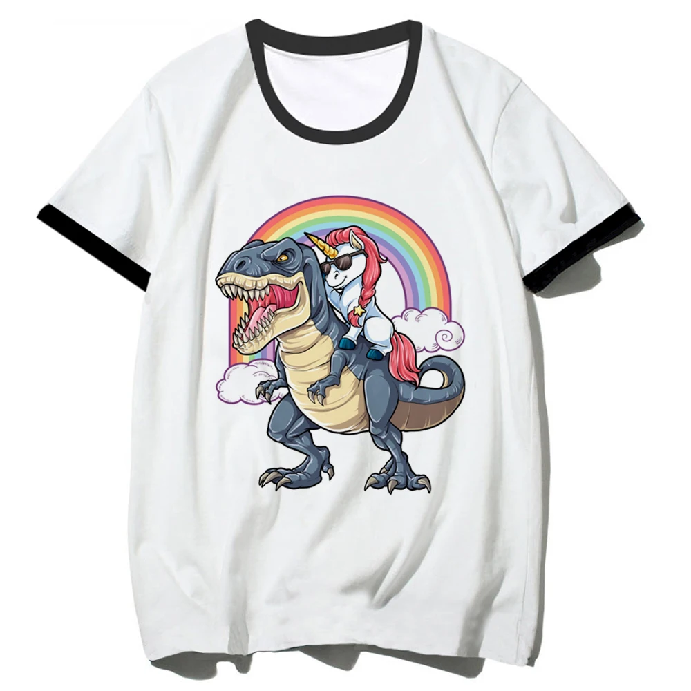 

Unicorn Riding Dinosaur