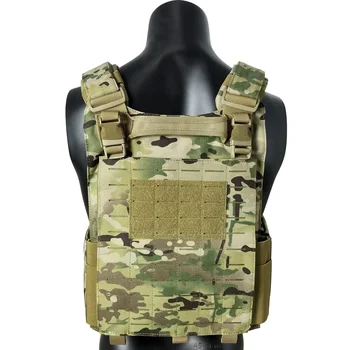 Advanced 1000D Nylon Quick Release Modular Laser Cutting Molle System Tactical Vest with Double Triple Magazine Pouch 3