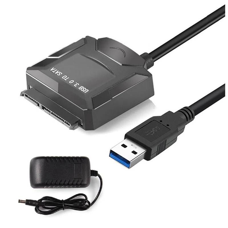 

Новый-Sata Переходный кабель USB 3,0 к Sata конвертер 2,5/3,5 дюйма жесткий диск для HDD SSD Кабель USB3.0 к Sata