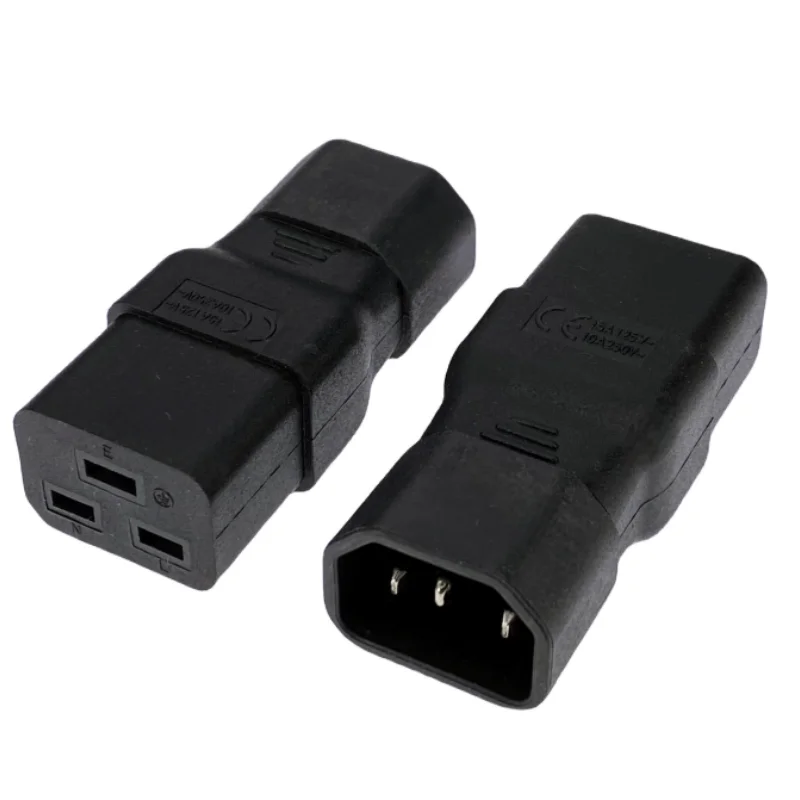 PDU PSU APC UPS IEC C14 male to C19 adapter IEC C19 to C14 adapter PLUG Computer room server power conversion adapter plug adapter ac adapter