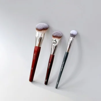 Set di Pennelli per il Viso Flawless A506 109 101, Kit Essenziale con Pennelli per Correttore, Contouring, Fondotinta e Mini Pennelli per Fondotinta