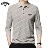 Spring and Autumn Men's High Quality Embroidered Long Sleeve Polo Shirt New Luxury Fashion Business Leisure Multi Functional Top 2