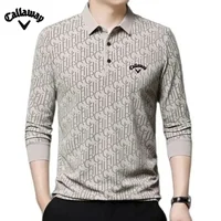Spring and Autumn Men's High Quality Embroidered Long Sleeve Polo Shirt New Luxury Fashion Business Leisure Multi Functional Top 2