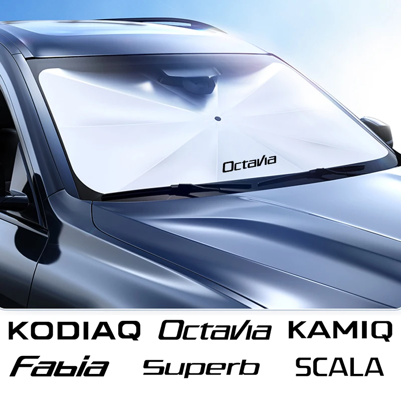 Premium Car Front Glass Sunshade Anti-UV Reflective Cover Accessory