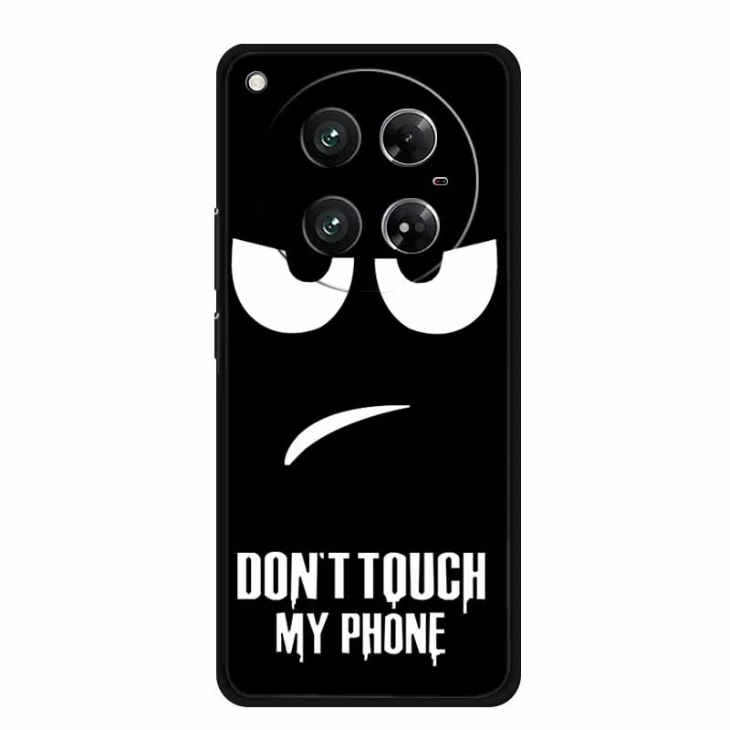 Stylish Black Silicone Soft Back Cover for Smartphones - 6.78  Capa