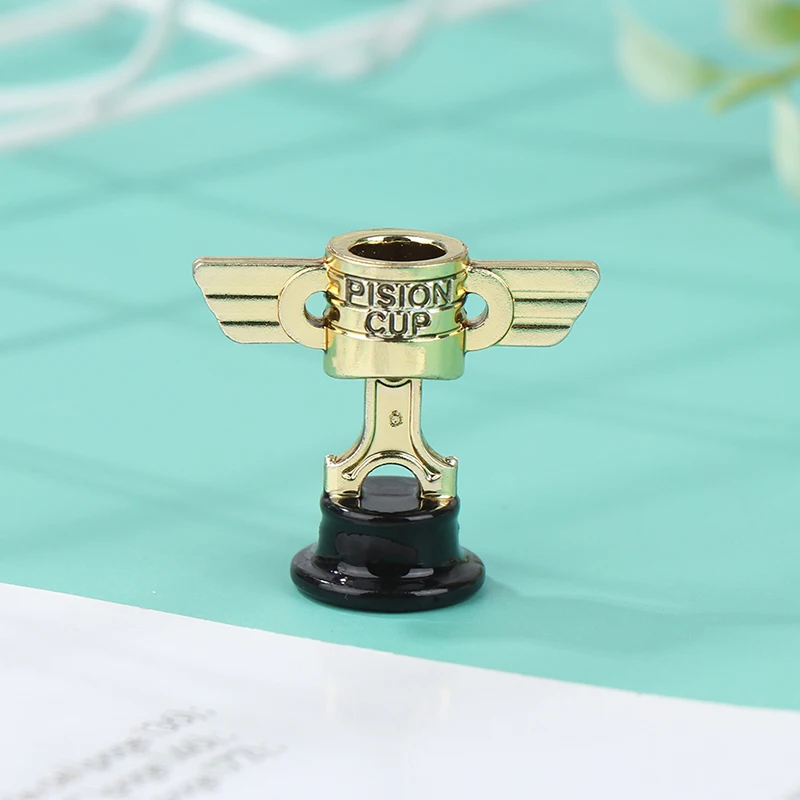 PISTON CUP Gold Championship Trophy Toy Model Christmas Gift Children Collect Gifts trophy toy model
