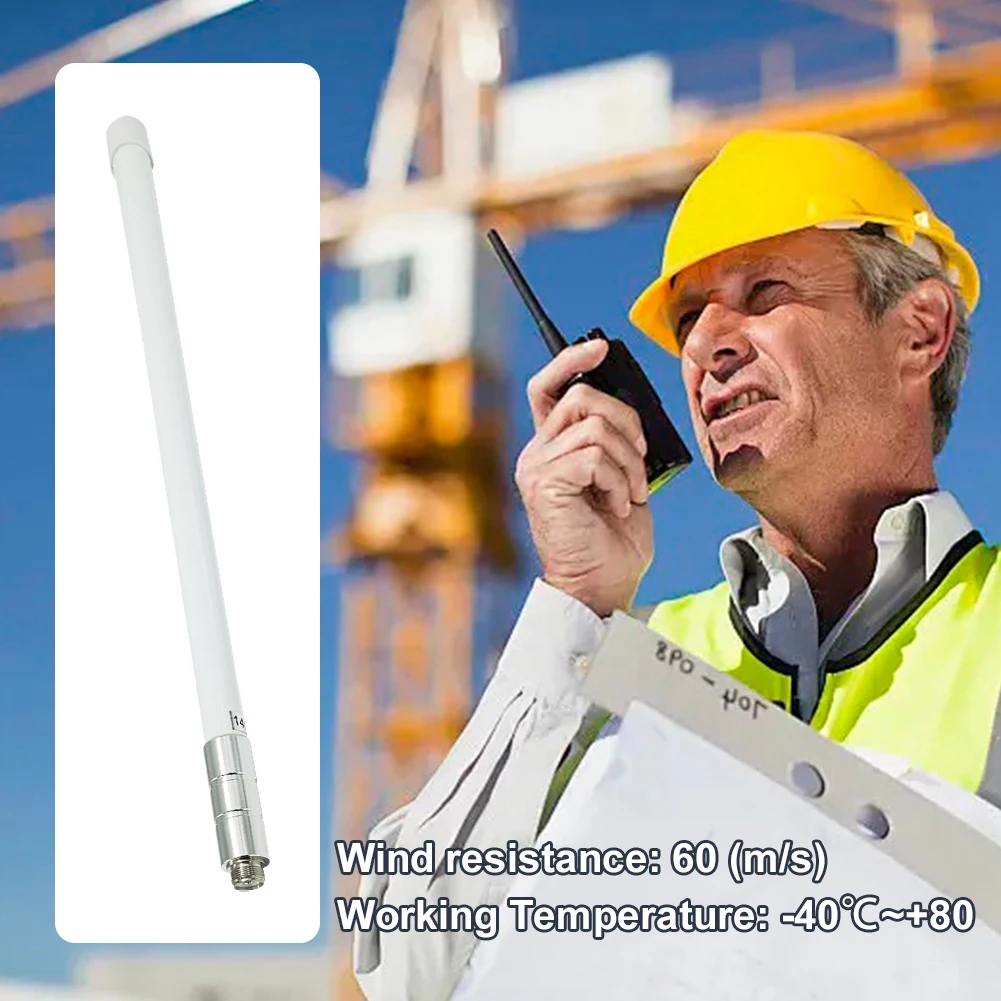B01 High Gain Omnidirectional Antennas PL259 Female Connector Omni Antenna 144/430 MHz Outdoor Waterproof Fiberglass Antenna