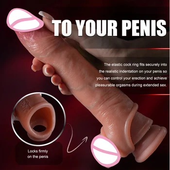 Realistic Penis Sleeve Extender 1