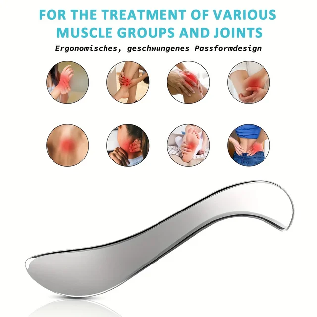 Gua Sha Stainless Steel Massage Tools Muscle Scraper Tool, Physiotherapy Tools, Muscle Gua Sha Tools 2