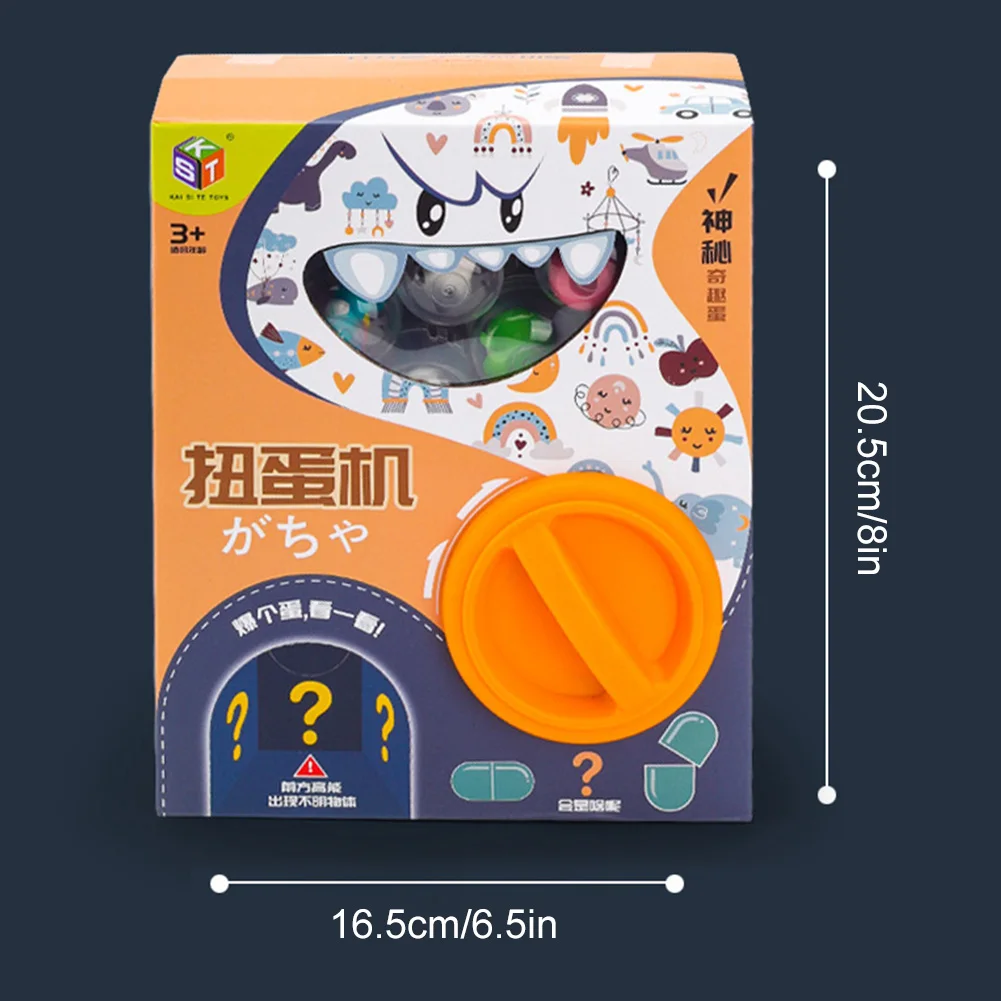Cartoon Claw Machine with Music and Light Doll Machine Claw Crane Machines Children Interactive Toys for 6 Months and Up Kids 4