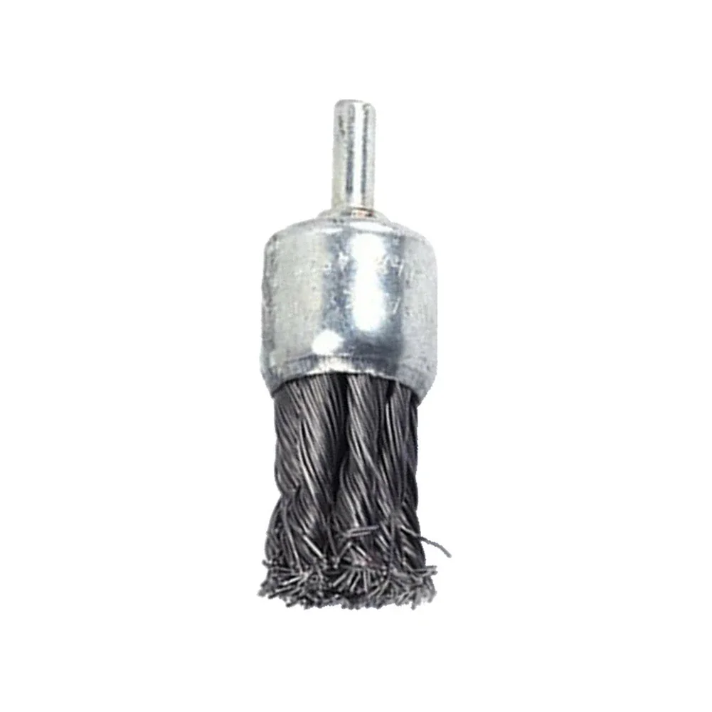 

3pcs 25mm Steel Knot Wire Brush Rust Paint Removal Tools For Die Deburring Derusting Angle Grinder Cleaner Accessories