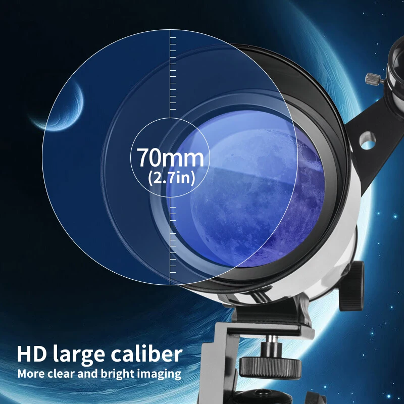 30070 Professional Astronomical Telescope Long Range Binoculars High Power Long View For Kids Teens Gift Watching Stargazing 2