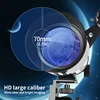 HD Astronomical Telescope Bak4 Prism 70mm Objective For Stargazing Watching The Moon And Stars Gift For Kids Toys For Teens Boy 2
