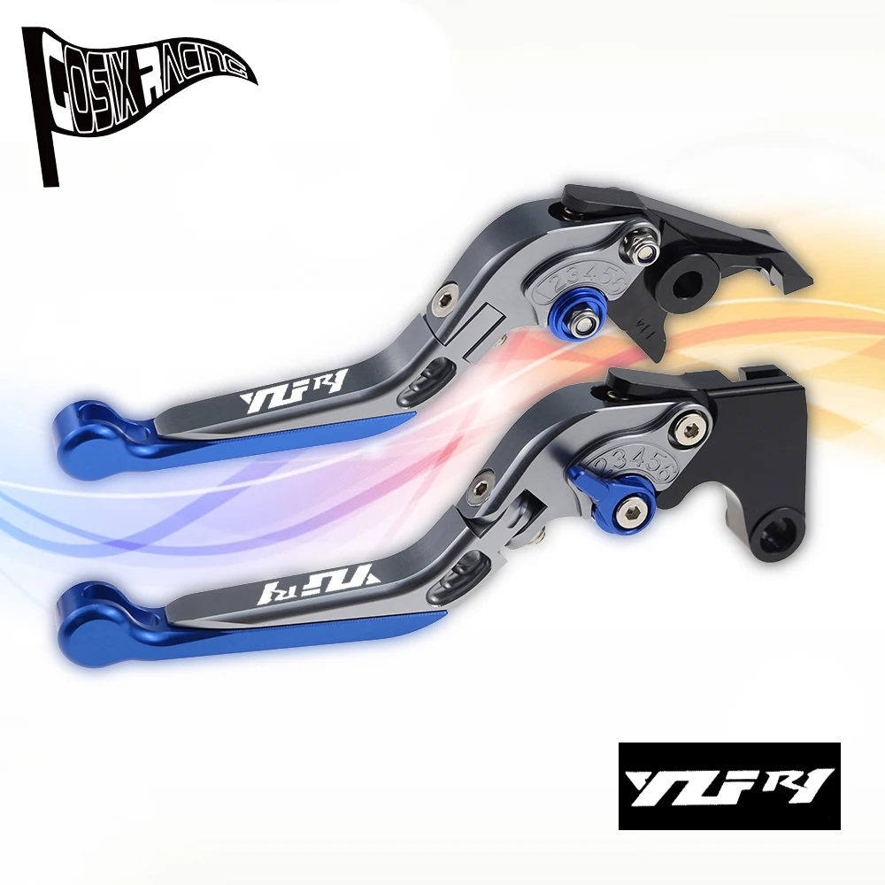 

Fit For YZF R1 2002-2003 YZFR1 YZF-R1 Motorcycle CNC Accessories Folding Extendable Brake Clutch Levers Adjustable Handle Set