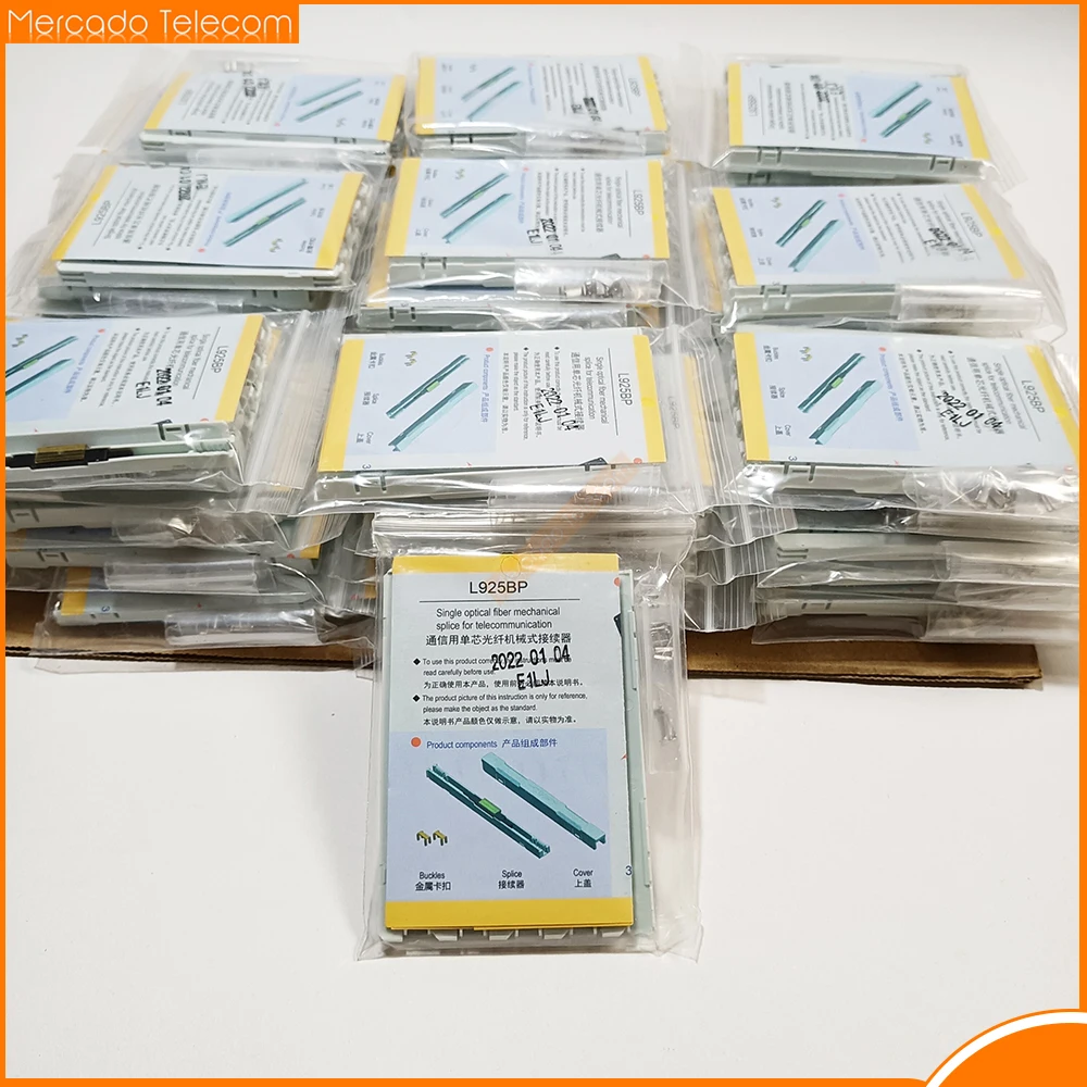 L925BP Drop Cable FTTH Fiber Optic Mechanical Splice Splicer Fast Connector Cold Splice for SC Adaptor fiber optic adapter fiber optic patch cable