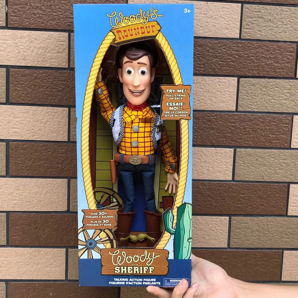 

Disney Toy Story 4 Talking Woody Buzz Jessie Rex Action Figures Anime Decoration Collection Figurine Festival Toy Model Gift