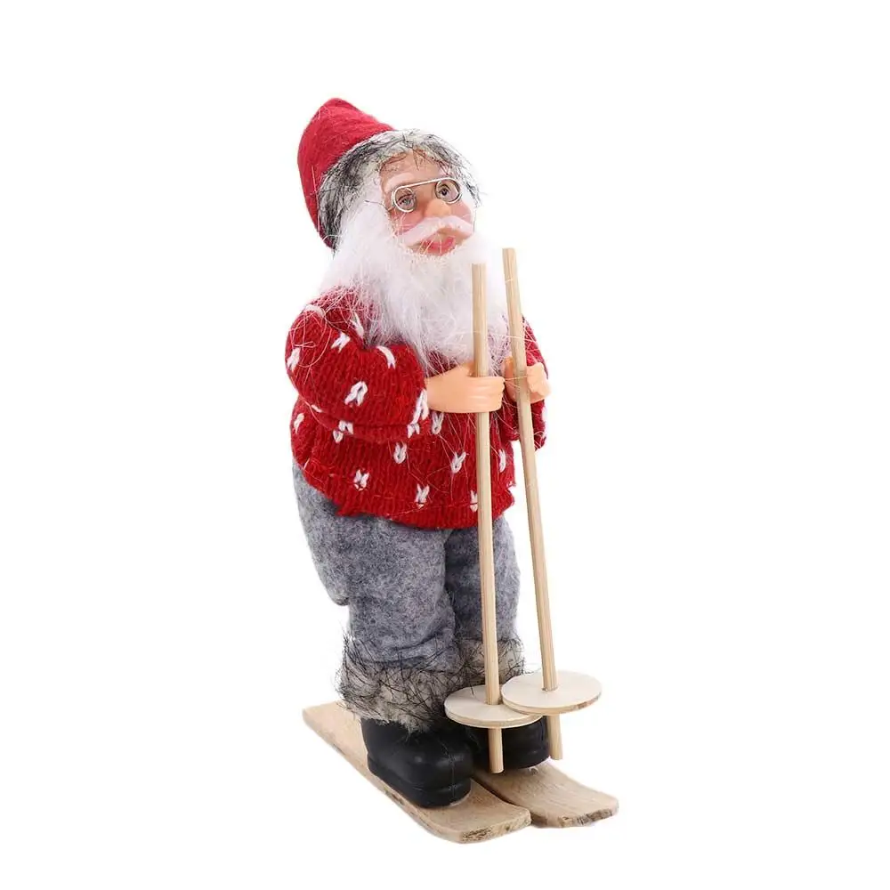 Home Table Decor N1N Xmas Tree Drop Ornaments  Gift Hanging Pendants Santa Figure Santa Claus Doll Christmas Decorations
