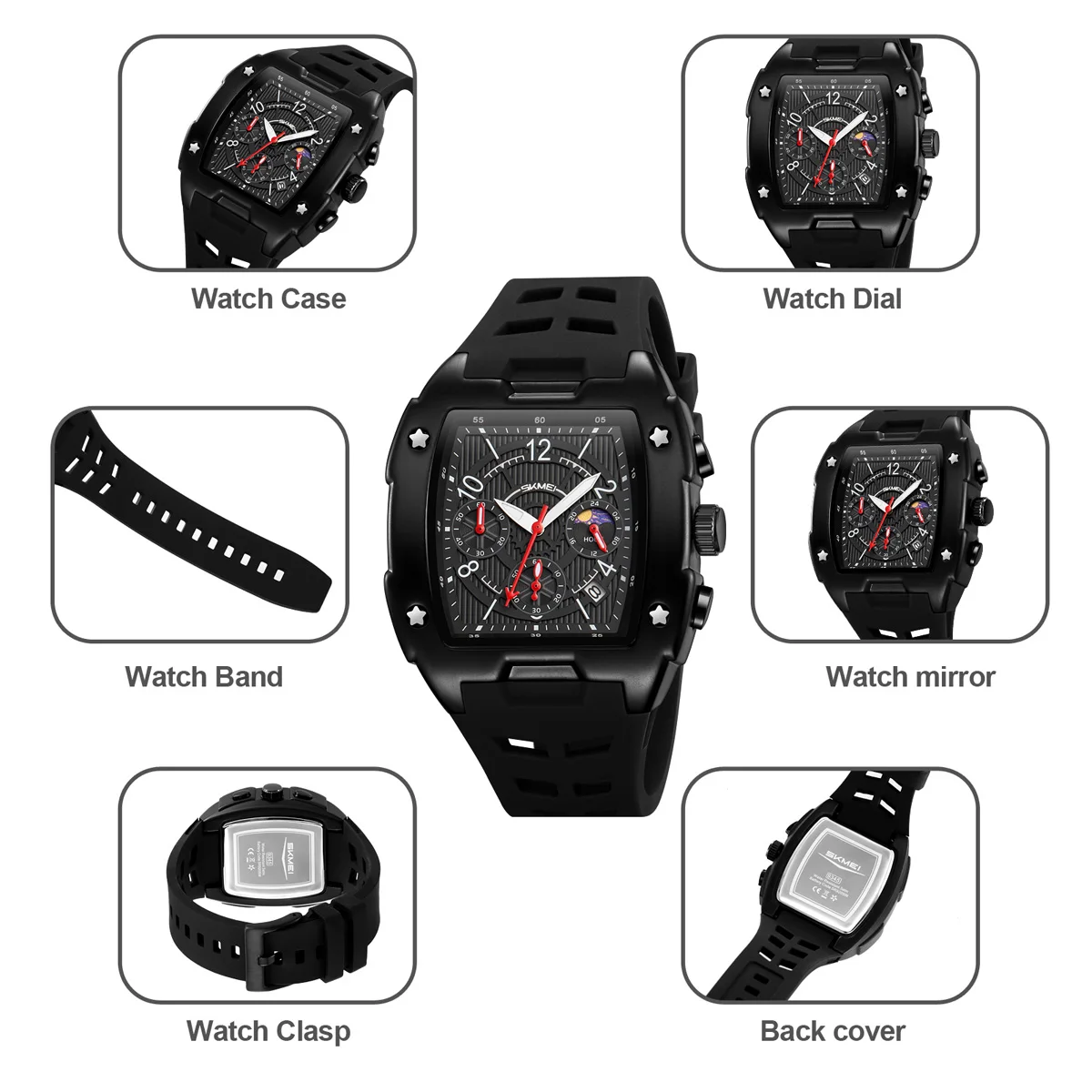 SKMEI 9345 Men's Watch description image 5