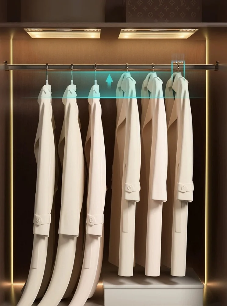 Short Neck Non Slip Plastic Hanger Image 7