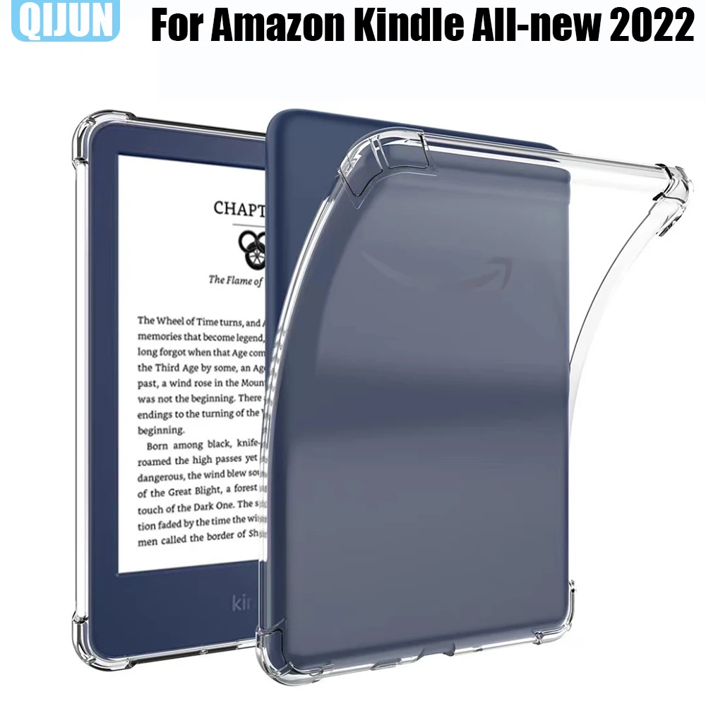 Tablet Case For Amazon Kindle All New 2022 6.0" Silicone Soft Shell Tpu