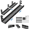 Under Desk Cable Management Tray Retractable Under Desk Cable Shelf Heavy Duty Wire Management Rack for Cords Wires Power Strip 1
