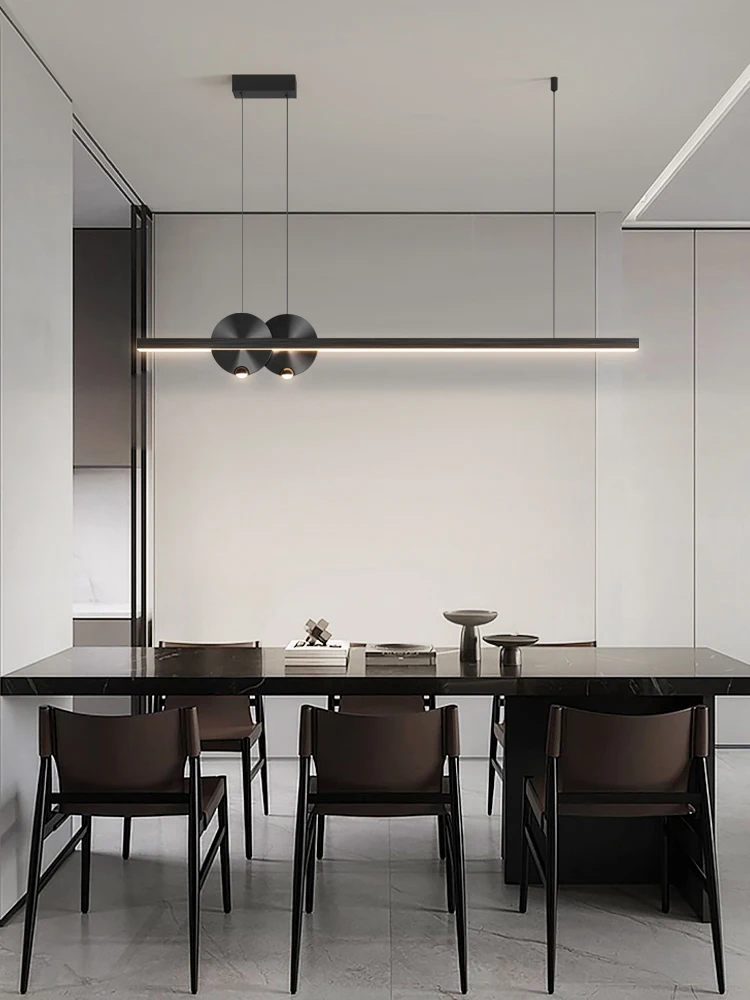 Modern Pendant Lamps Led Ceiling Hanging Chandeliers Designer Black Loft Living Dining Room Kitchen Indoor Lighting Fixtures