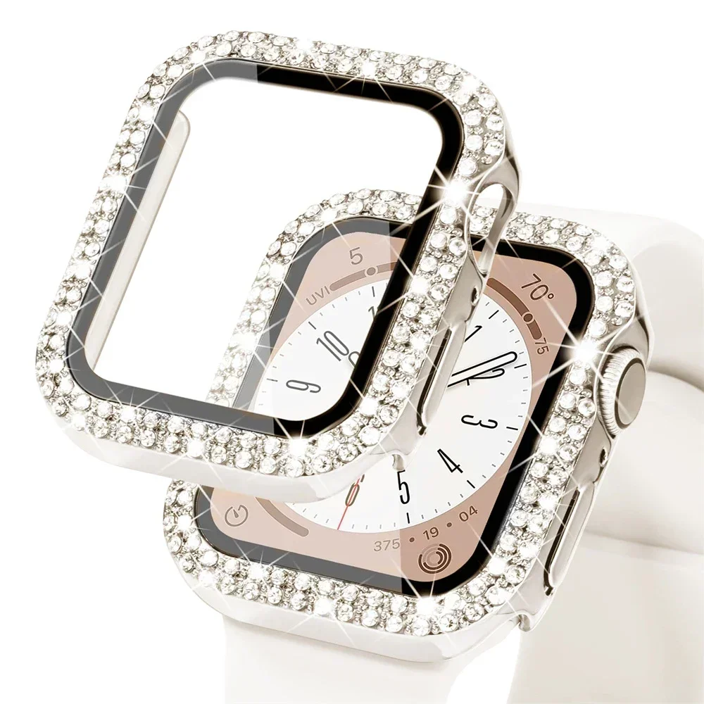 LuxGuard Diamond Case with Tempered Glass and Bumper Screen Protector