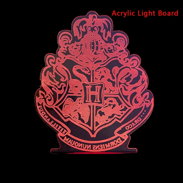 33 Styles Anime Lamp Demon Slayer Acrylic Plate for Light Kids Gift Bedroom Decor LED Manga 3D Night Light Only Acrylic Board bathroom night light Night Lights