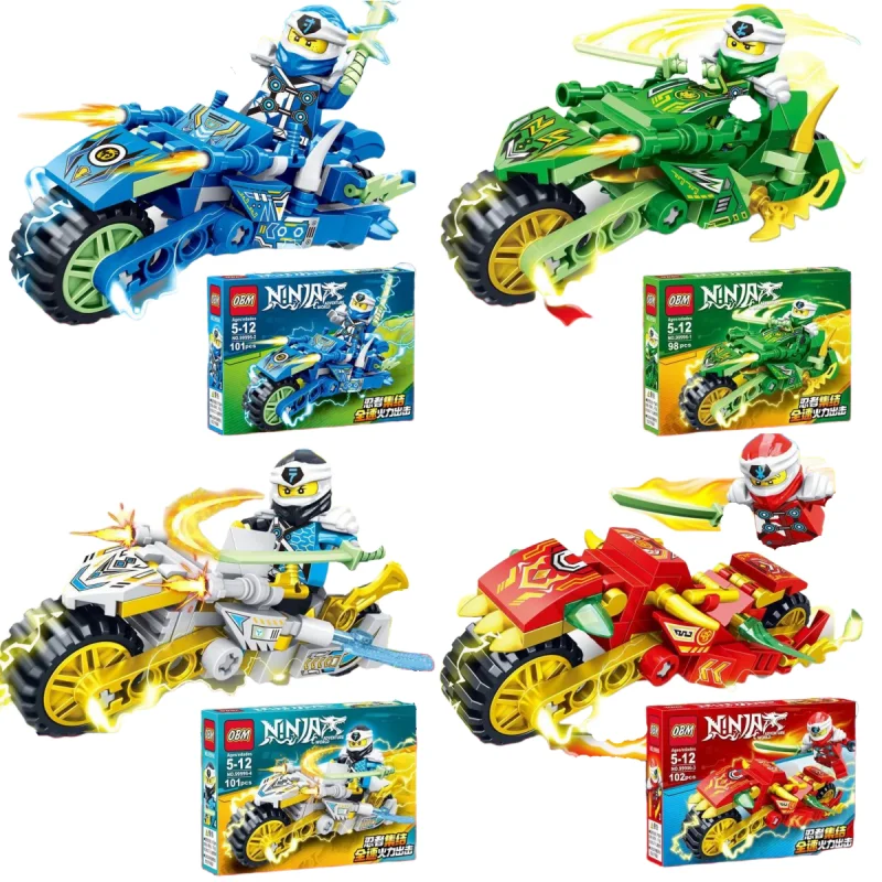 thumbnail image 1 of Figura de acción de Lloyd War Armor Mech Mini Model Ninjago, bloques de construcción compatibles con Technic Anime Cities, juguetes para niños, regalos, 1 of 4