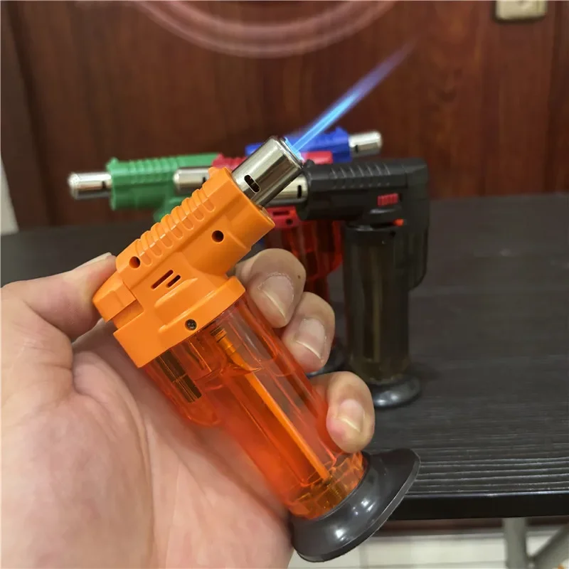 Description Picture 3 of itemButane Gas Lighter Windproof Direct-Flush Torch Lighter Cigarette Accessories Kitchen Barbecue Gadgets