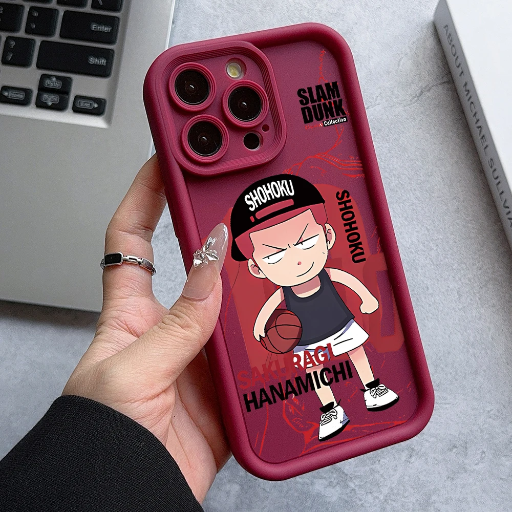 Slam Dunk Kaede Hanamichi Phone Case with Lens Cover
