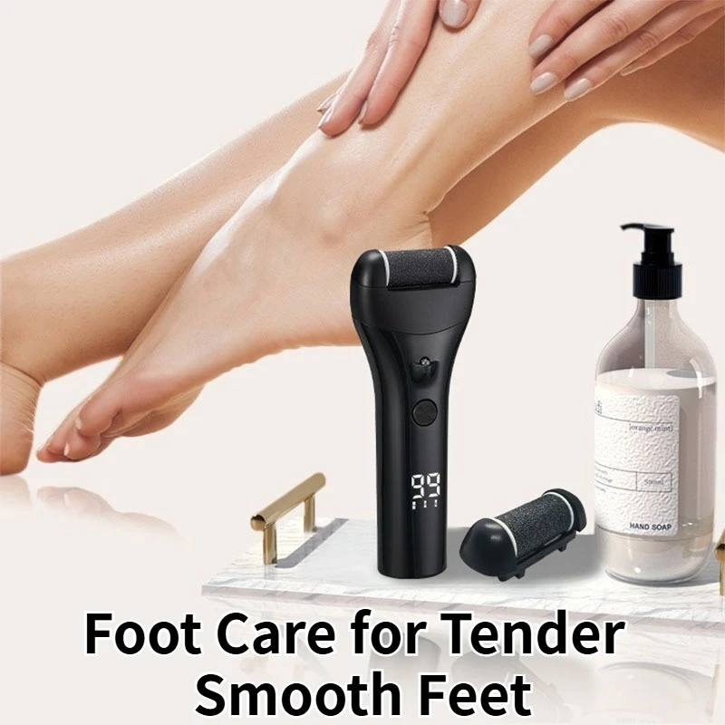 Electric foot grinder dermabrasion Intelligent digital display dead skin removal callouse pedicure artifact pedicure