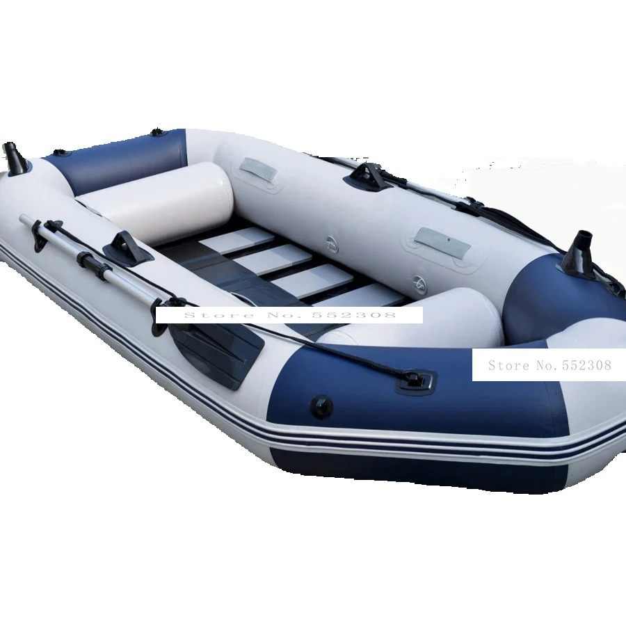3 Person Inflatables Boat PVC Material Professional Fishing Boat