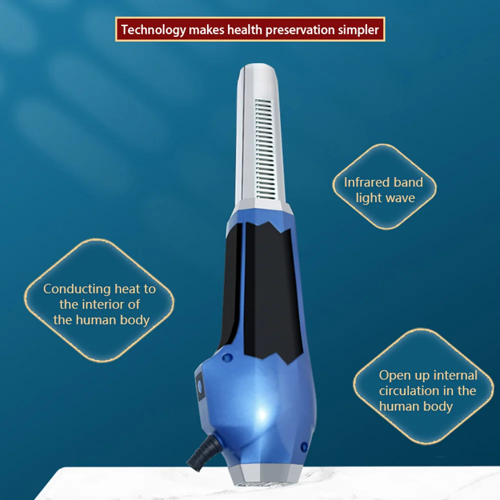 new terahertz cell hyperthermia device through meridian physiotherapy instrument microhertz spectrum energy meter moisture Terahertz Blower Device Terahertz Cell Hyperthermia Instrument Physiotherapy Muscle Stimulation Body Health Care Pain Relief