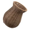 Decorative Vase Dried Flower Holder Vases Simple Flowers Imitation Rattan Basket Simulation 1