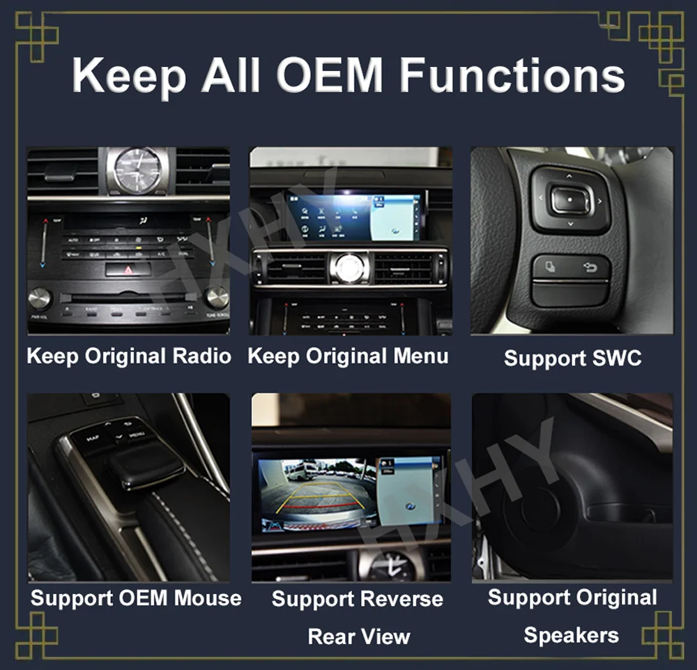 Android 13 Qualcomm 8+128G For Lexus CT CT200 CT200h 2010-2020 Auto Carplay Car