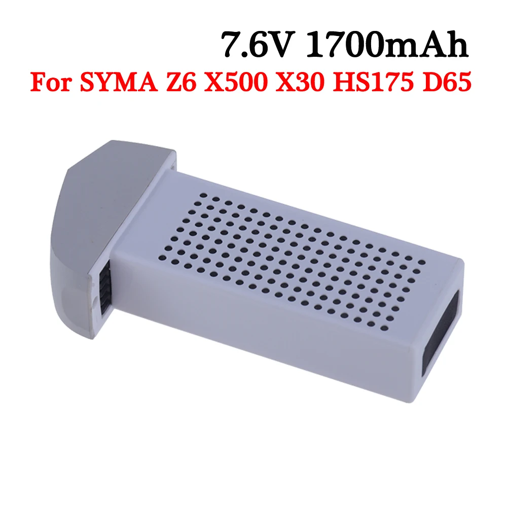

7.6V 1700mah Rechargeable Battery For SYMA Z6 X500 X30 HS175 D65 GPS Folding Quadcopter Aerial Photography Drone Spare Parts