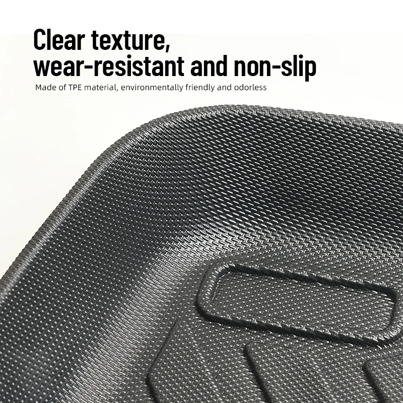 For Tesla Model 3 Y car waterproof and non-slip floor mats for modified car accessories special foot pads for original cars
