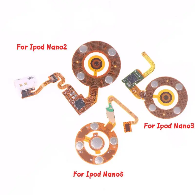 2.9cm Click Wheel With Flex Cable Ribbon For IPod Nano 2 2nd 3 3rd 5 5th Accessories
