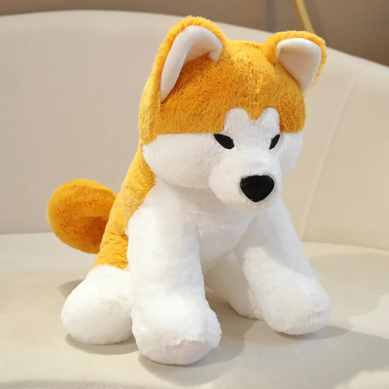 

Новые стили Akita собака плюшевые игрушки Kawaii японские Akita Куклы Мягкие животные подушка хороший подарок на день рождения
