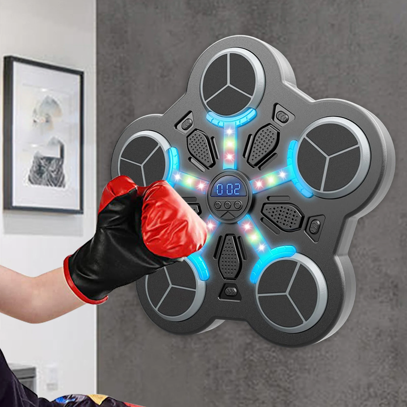 Music Boxing Machine Adult Children Sports Fitness Trainer