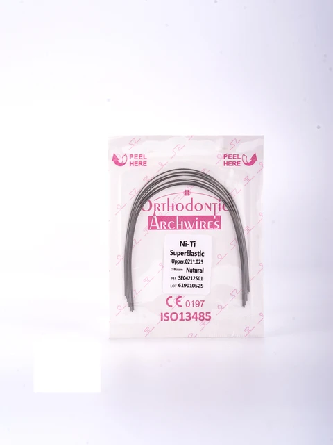 20 Confezioni Fili Dentali 20 Confezioni Di Fili Ad Arco Dentali NITI &ndash; Forma Rotonda O Ovale Per Ortodonzia! Fili Dentali Ortodontici NITI