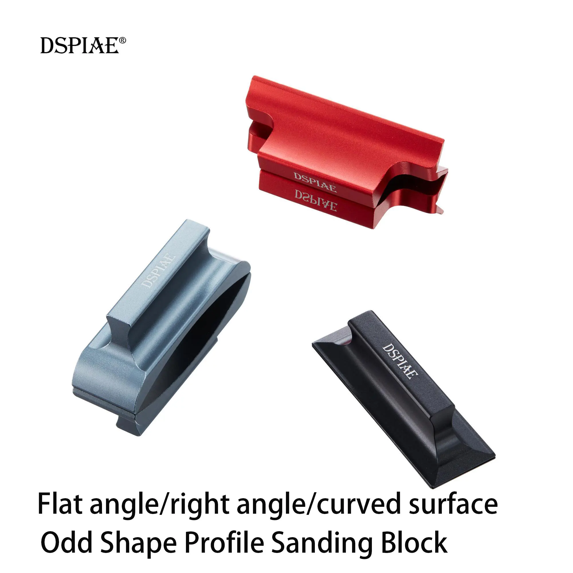 DSPIAE AS25 series model handheld flat/right angle/curved irregular grinder