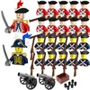 Medieval Military Building Blocks Napoleonic War Imperial Governor General Official French British Russia Marshal Soldiers Brick 5