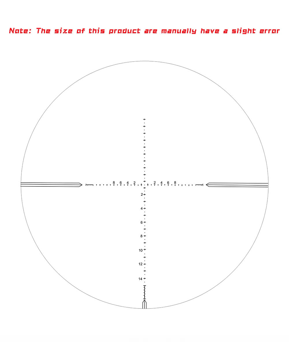 T-Eagle SK 3-15x44 FFP IR Hunting Rifle Scope First Focal Plane Riflescopes Tactical Glass Etched Reticle Optical Sights