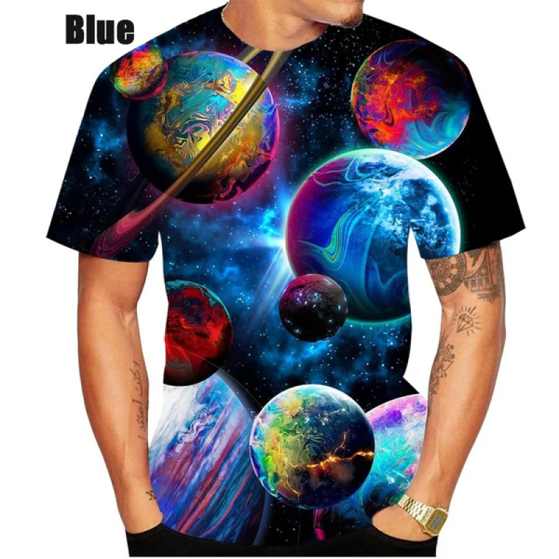 

Повседневная футболка с абстрактным 3D принтом, индивидуальные модные топы унисекс в стиле хип-хоп с круглым вырезом и коротким рукавом