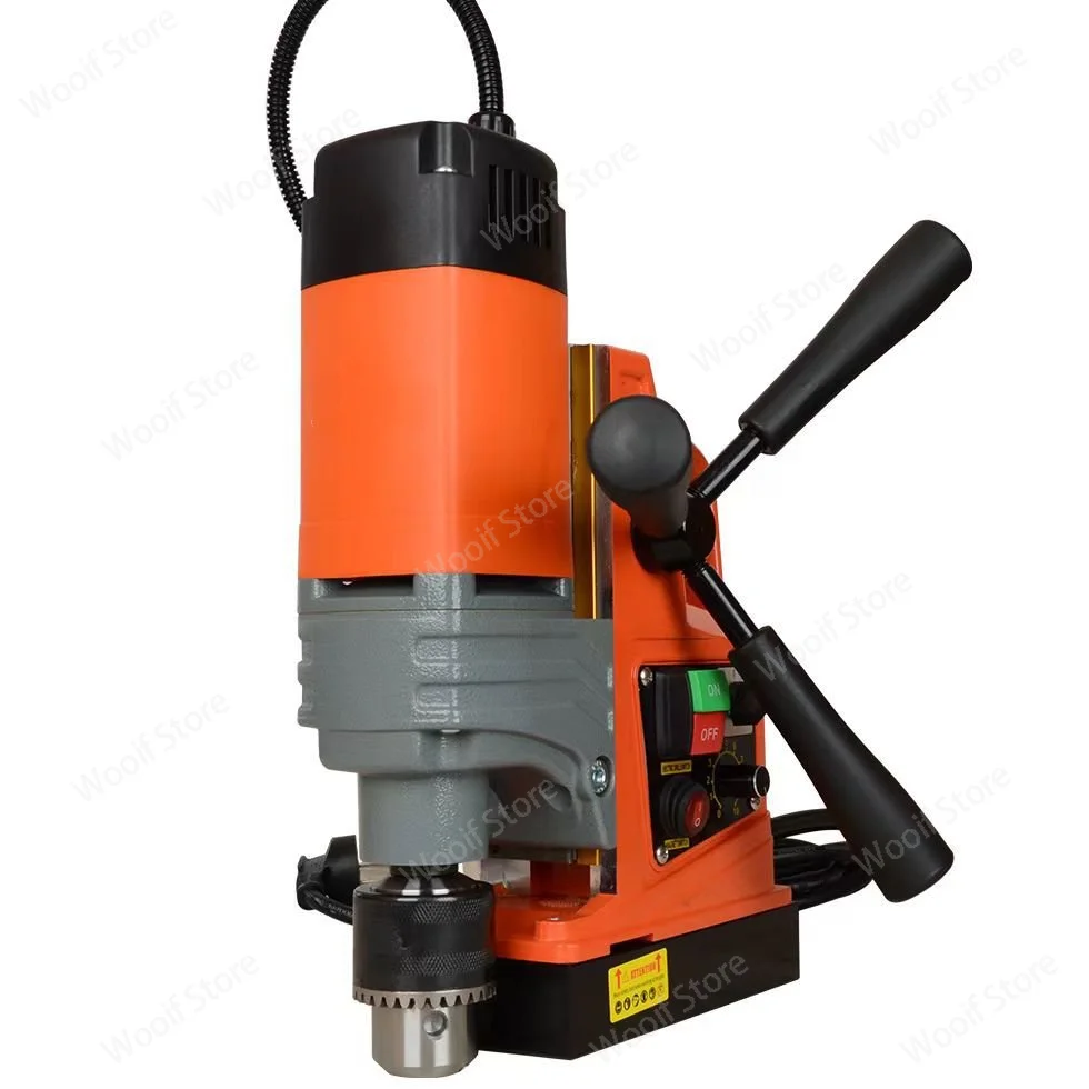 220V 16MM Drilling Diameter Adjustable Forward And Reverse Speed Multi Functional Magnetic Drill Drilling Machine Coring Tapping 2